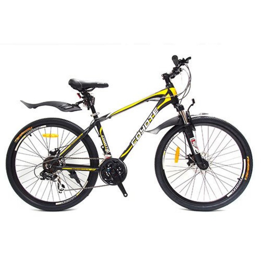 COYOTE beyond จักรยานเสือภูเขา เฟรมอลุมิเนียม 21 สปีด (สีดำเหลือง)