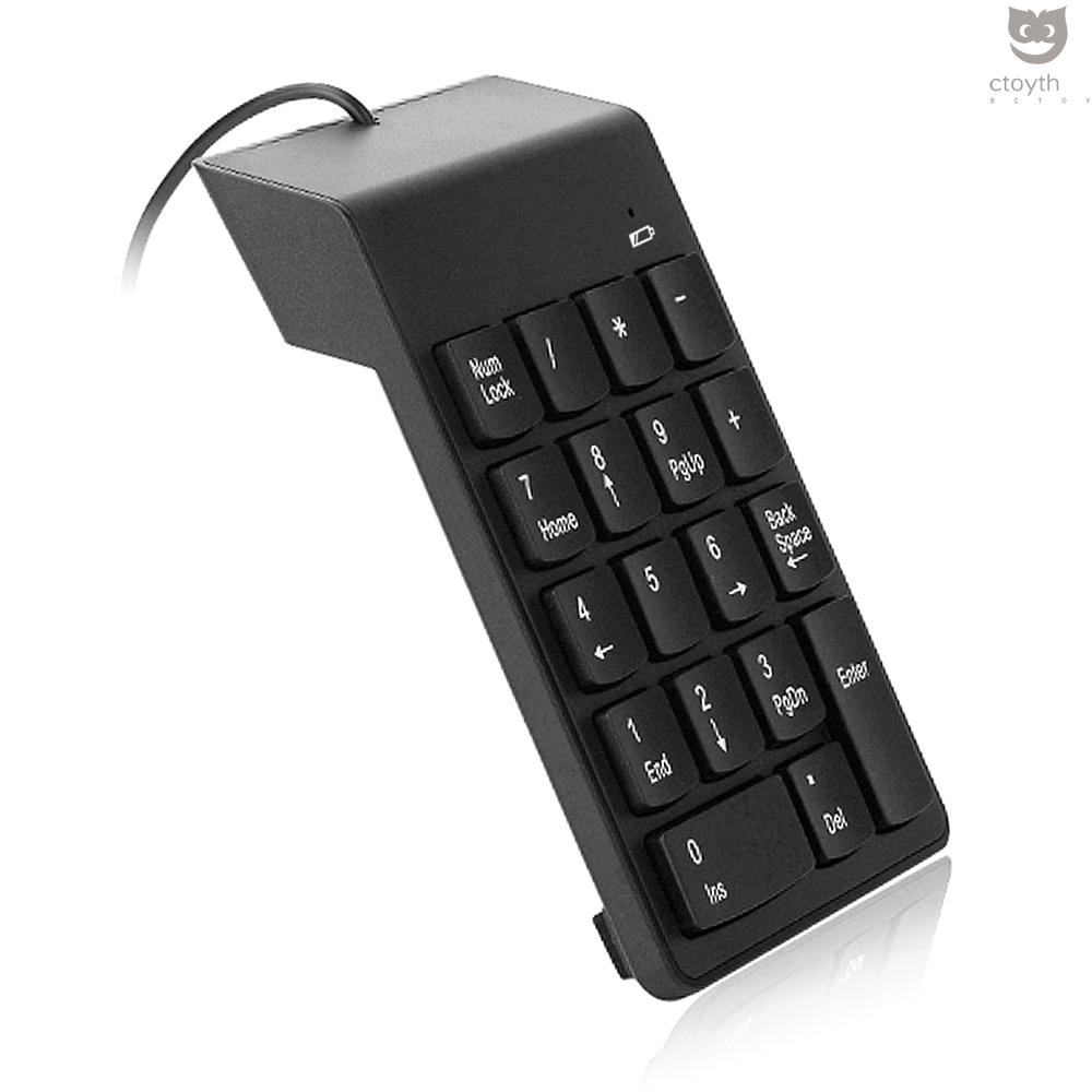 Wired USB Numeric Keypad 18 Keys Mini Digital Keyboard Replacement for iMac/Mac Pro/MacBook/MacBook Air/Pro Laptop PC #8