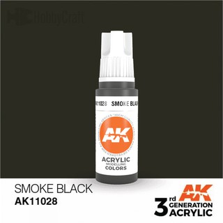 AK 3G Color Smoke Black 17 ml