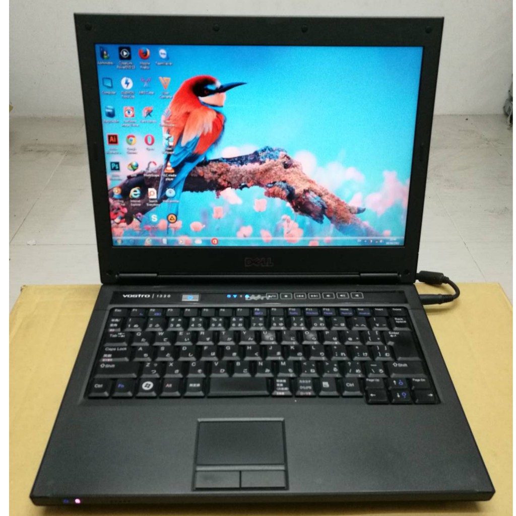 โน๊ตบุ๊คมือสอง Notebook DELL Vostro Core 2 Duo P8600(2.40GHz)RAM 2GB / HDD:320GB ขนาด13.3" นำเข้าจาก
