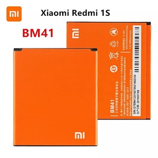 Xiao Miต้นฉบับ 100% BM41 2050mAhแบตเตอรี่สำหรับXiaomi Redmi 1S Redmi1S BM41 โทรศัพท์คุณภาพสูงเปลี่ยนแบตเตอรี่