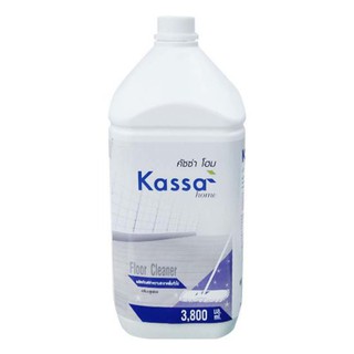 KASSA HOME น้ำยาถูพื้นทั่วไป กลิ่นบลูเฟรช ขนาด 3,800 มล. สีน้ำเงิน