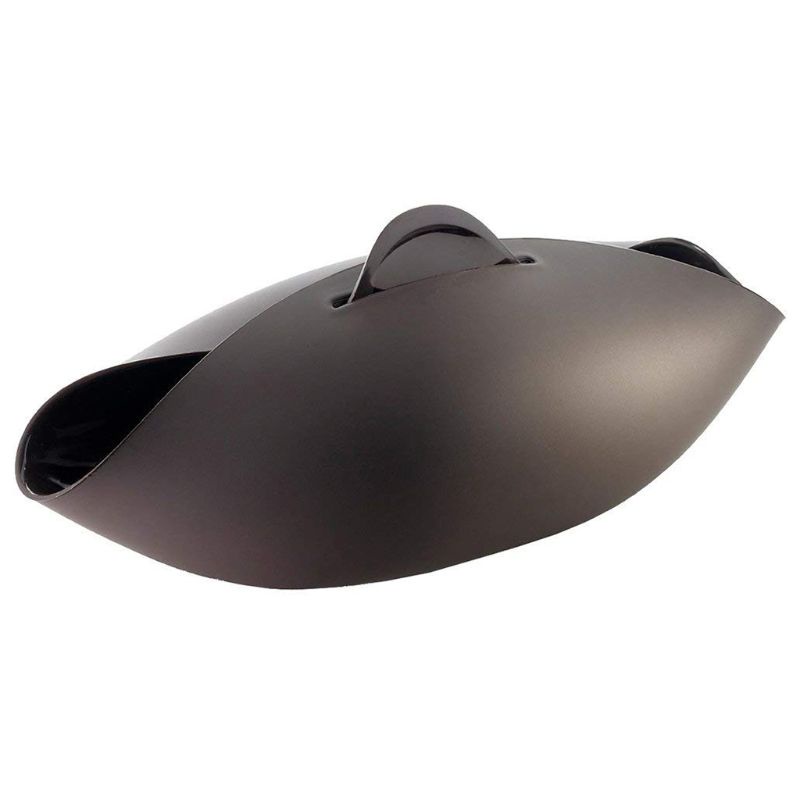 สีดําไมโครเวฟเครื่องนึ่งผักซิลิโคนเครื่องทําขนมปังเตาอบคั่วขนมปังBaker