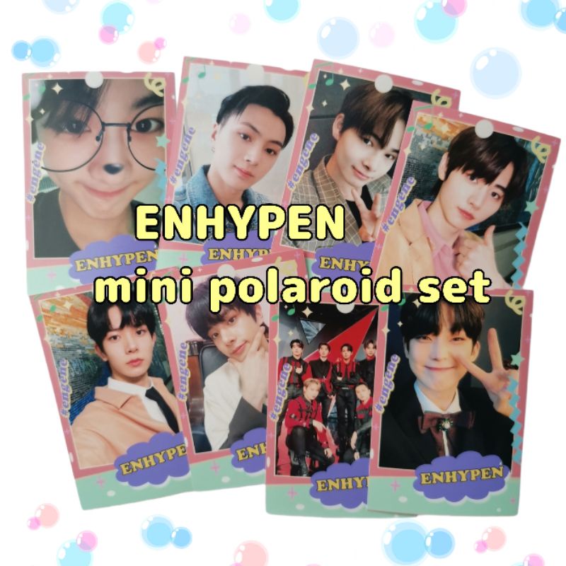 ENHYPEN - เซตรูป 2x3 นิ้ว กรอบชมพู kpop