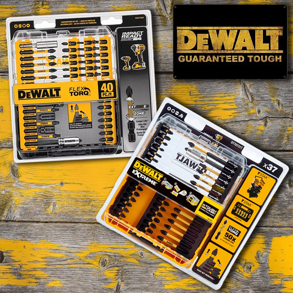DEWALT DWA2T40IR ชุดดอกสว่านไขควง ชุดดอกสว่าน ชุดไขควง ชุดดอกไขควง ชุดดอกสว่านไขควง 40 ชิ้น สินค้ารั