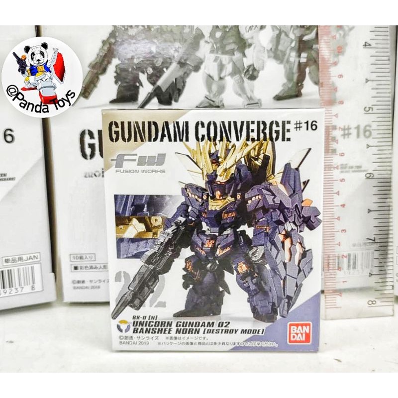 พร้อมส่ง กันดัมFWGUNDAMCONVERGE#16BUNDAIแท้ญี่ปุ่น(ของใหม่)