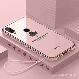 เคส Vivo Y85 เคส Vivo V9 เคสโทรศัพท์มือถือลายใบเมเปิ้ลสําหรับ FY Lca4