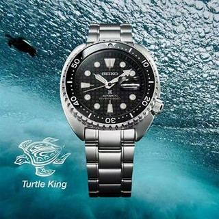 SEIKO Turtle Prospex Diver’s 200m สายสแตนเลส สีเงิน รุ่น SRPE03K1,SRPE03K