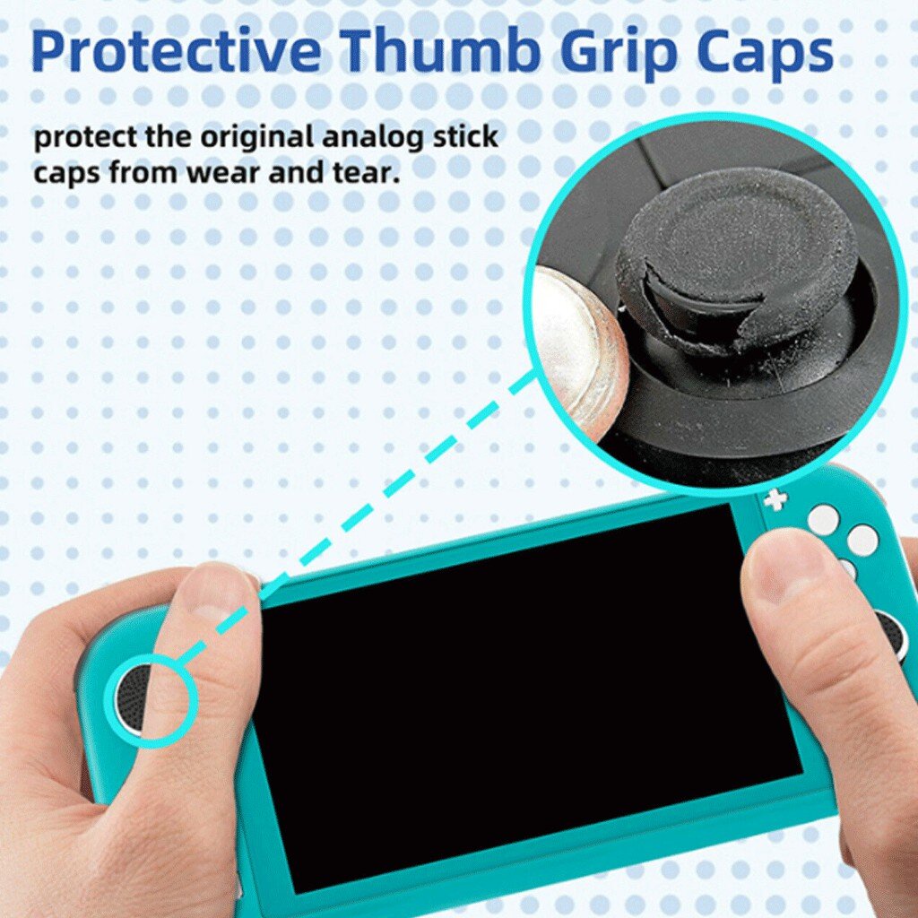 VP ซิลิโคน Nintendo Switch / Lite / PS PORTAL / ROG ยางหุ้มอนาล็อคจอยคอน จุกยาง หุ้ม Analog Nintendo Switch Caps ปุ่มยาง
