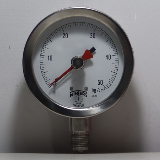 Pressure Gauge SS316 4", 1/2" BSP, 060 kg/cm2 Shopee Thailand