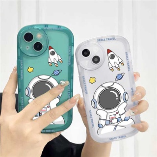 เคสโทรศัพท์มือถือ ซิลิโคนนิ่ม ลายนักบินอวกาศ สําหรับ Realme 5 5i 6i C3 C35 C21Y C25Y C21 RealmeC11 C11 2021 C25 C15 C12 C2 HOSTR