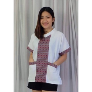 No.228 เสื้อผ้าฝ้ายพื้นเมือง รอบอกถึง 40”