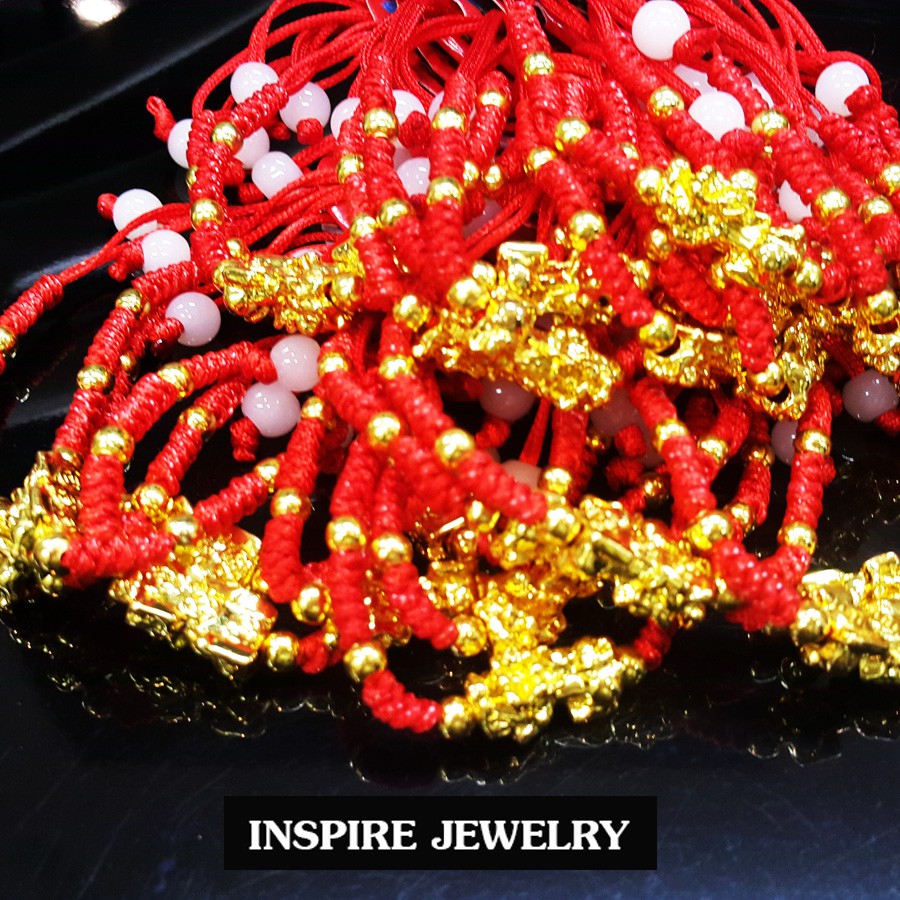 Inspire Jewelry สร้อยข้อมือปี่เซี้ย เสริมทรัพย์ รับโชค เรียกทรัพย์ ค้าขายร่ำรวย มั่งมี แก้ชง
