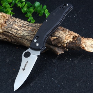 มีดพับ (pocket knife) Ganzo G733 ของแท้ เหล็ก 440C ใบ 3.6" Axis lock ด้าม G10 มีดแคมป์ มีดเดินป่า EDC