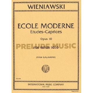 (violin)Wieniawski, H: Ecole Moderne op.10 (IMC645)