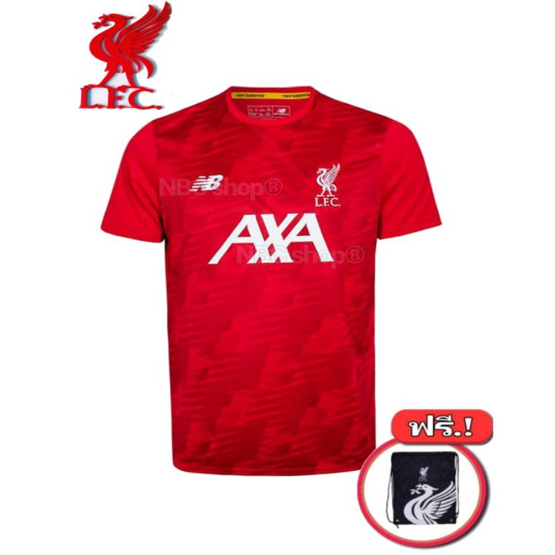 เสื้อฟุตบอลลิเวอร์พูล Liverpool FC Off-pitch T-Shirt  New Balance ลิขสิทธิ์แท้💯% *ฟรี.! กระเป๋าลิเวอร์พูล