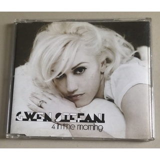 ซีดีซิงเกิ้ล ลิขสิทธิ์ มือ 2 สภาพดี...219 บาท “Gwen Stefani” ซิงเกิ้ล "4 in the Morning" แผ่นหายาก Made in EU