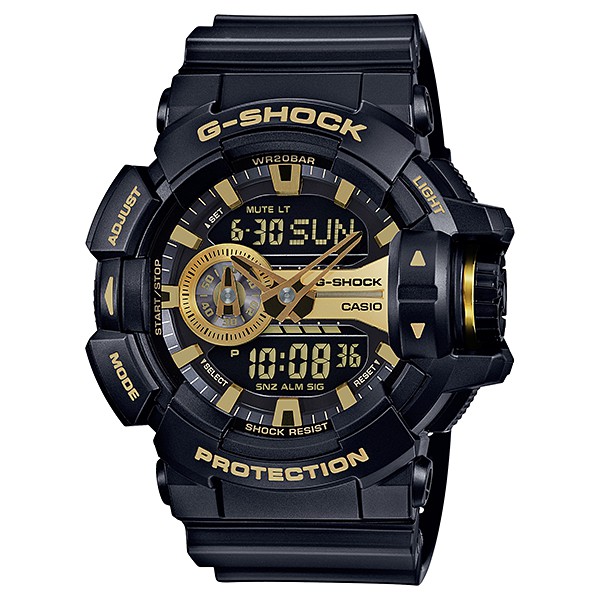 นาฬิกา Casio G-Shock Limited Garish Black &amp; Gold Series รุ่น GA-400GB-1A9 สีดำทอง ของแท้ รับประกัน1ปี