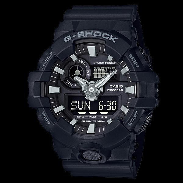 แท้ CMG 100 % GA-700 G-Shock Standard ANA-DIGI GA-700-1B ,GA-700-2A, GA-700-4A,GA-700-7A ประกัน Cmg 1 ปี(1.GA-700-1B ดำ) - รูปที่ 2