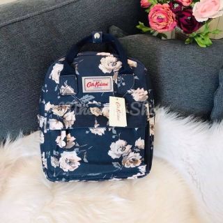 Best Seller !! Cath Kidston Multi Strap Backpack กระเป๋าสะพายเป้รุ่นมินิ แบรนด์ดังสไตล์วินเทจสุดฮิต วัสดุ Canvas