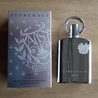 Afnan Supremacy Silver EDP 100ml กล่องซีล น้ำหอมกลิ่นฝาแฝด creed Aventus น้ำหอมแท้100%