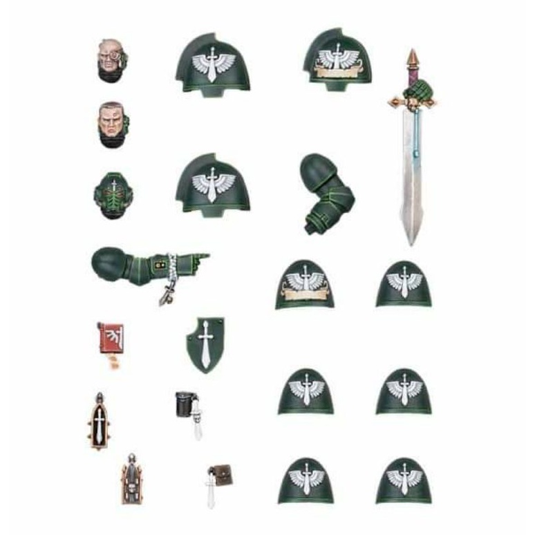 Warhammer 40k Space Marine Dark Angels Upgrade Pack Shopee Thailand