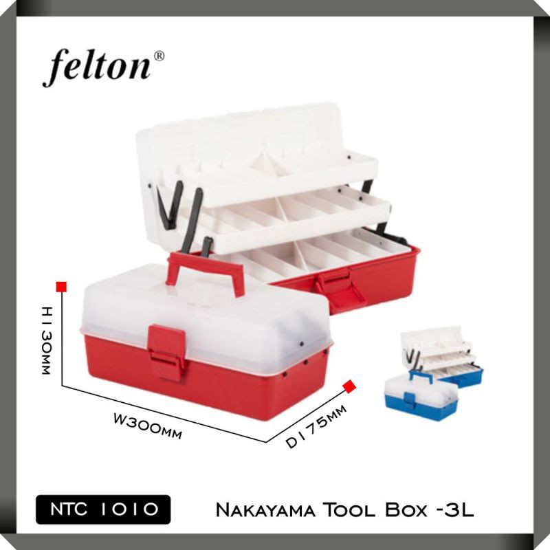 กล่องเครื่องมือ Felton Nakayama 3L / 2L / Mini