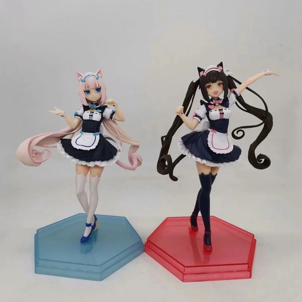 BACK2LIFE Girl Figure Vanilla Anime Action Figure Nekopara Collectible ...