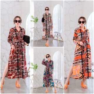 maxi shirt/dress plusize/เสื้อเชิ้ตตัวยาว/เชิ้ต อก&gt;46