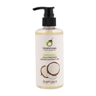 Free Delivery Tropicana Organic Cold Pressed Virgin Coconut Oil 250ml. Cash on delivery