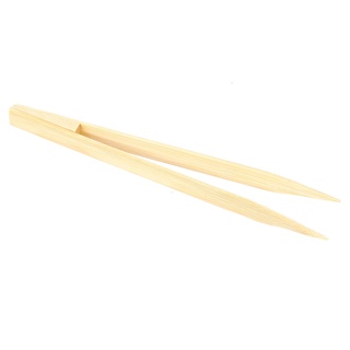 แหนบไม้ไผ่ ปลายแหลม แหนบตรง ที่คีบชา เครื่องมือที่มีประโยชน์
