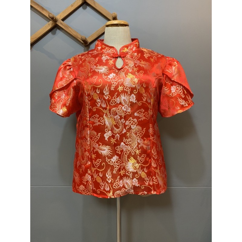 เสื้อกี่เพ้าไซส์ใหญ่ เสื้อตรุษจีนคนอ้วน | Shopee Thailand