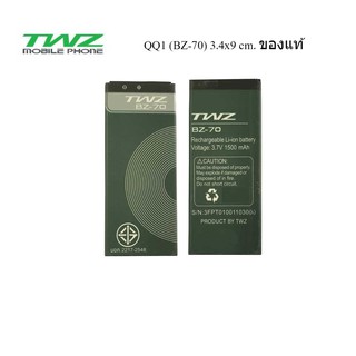 แบตเตอรี่ TWZ QQ1 (BZ-70) 3.4x9 cm. ของแท้