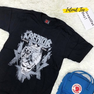 เสื้อวงKreator พิมพ์ หน้า-หลัง