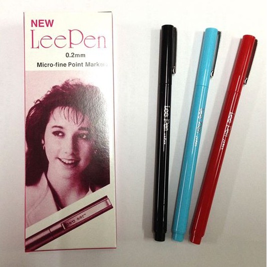 ปากกาหัวเข็ม LEE PEN จำนวน 1 โหล (12ด้าม)