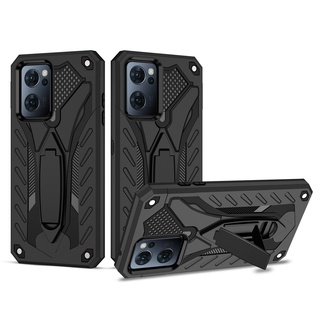 [ ส่งจากไทย ] Case OPPO Reno 7 เคสออปโป้ เคสหุ่นยนต์ Robot case เคสไฮบริด มีขาตั้ง เคสกันกระแทก Oppo reno7