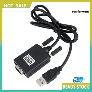 RXL อะแดปเตอร์แปลงสายเคเบิ้ล USB เป็น RS232 Serial 9 Pin COM Port DB9 สําหรับคอมพิวเตอร์ PC