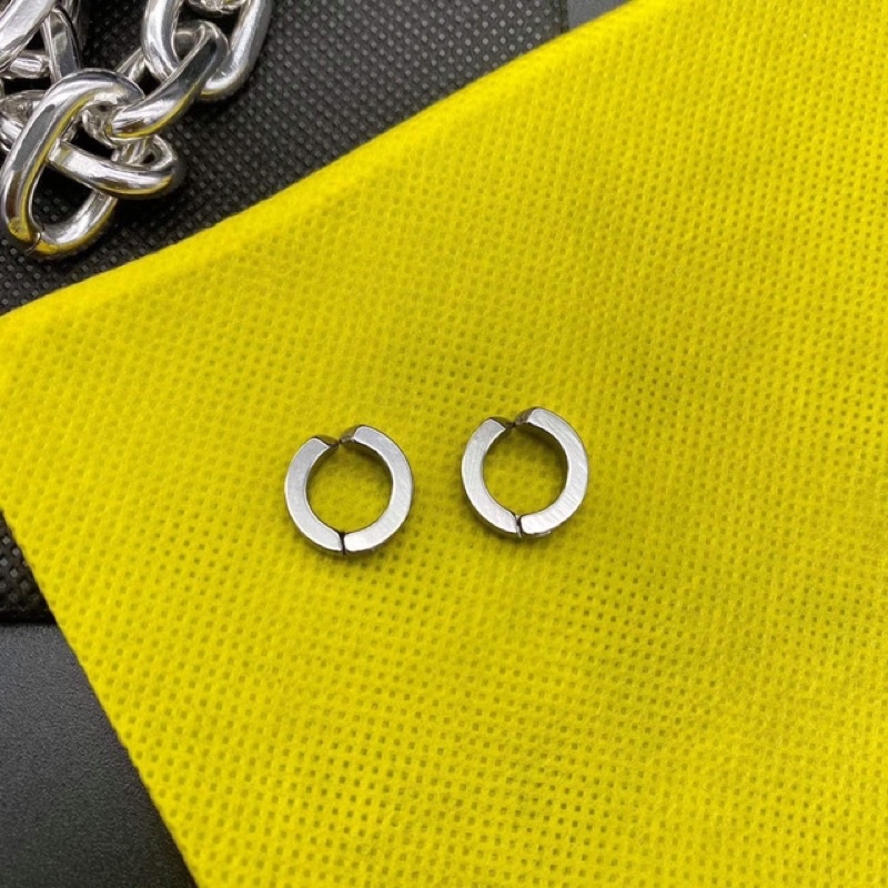 ต่างหูหนีบสุดเท่ 💥 ต่างหูเด็ก ไม่ต้องเจาะหู 🔥ไม่เจ็บหู เด็กเล็ก เด็กโตใส่ได้ - รูปที่ 6