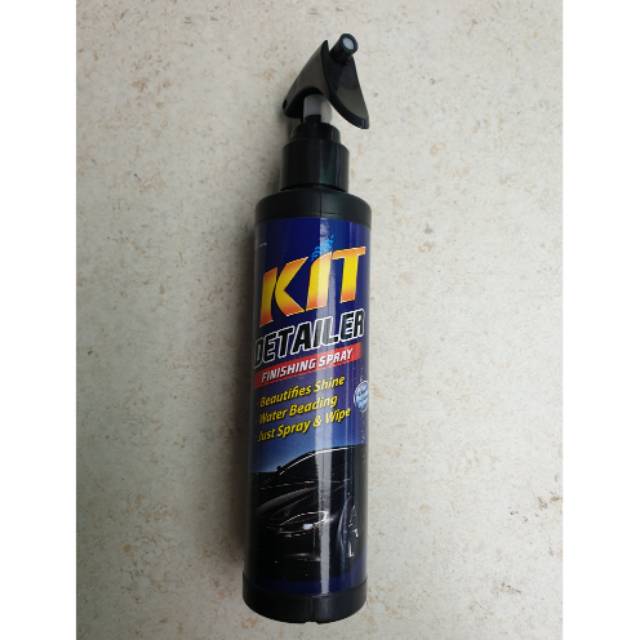 Kit detailer finishing spray
