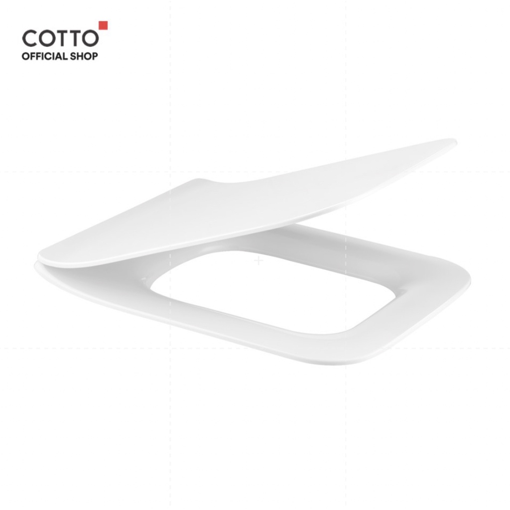 COTTO ฝารองนั่งโถสุขภัณฑ์ Simply Modish รุ่น C9154 (SOFT CLOSE)