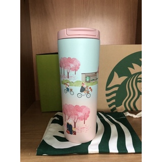 Starbucks กระบอกน้ำ Stainless Ox with Family 16oz.