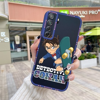 เคสมือถือ แบบยางนิ่ม ลายโคนัน บาง กันกระแทก สําหรับ Huawei Nova 7 SE Nova7 SE 5G Youth Nova 7i