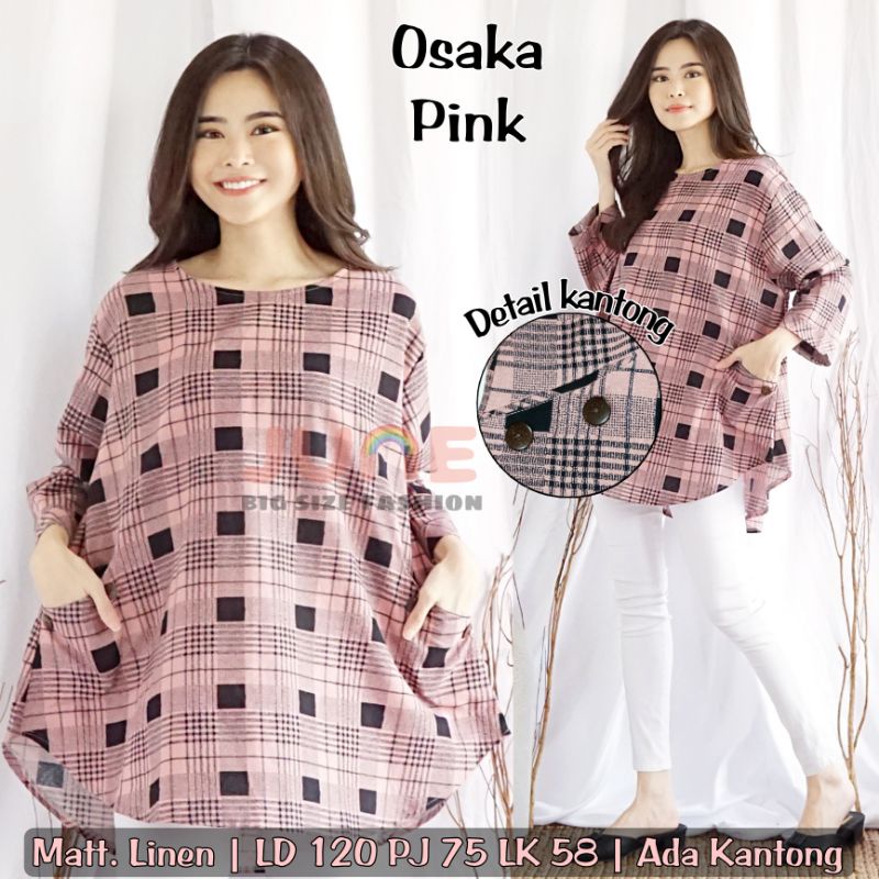 JUNE - JUMBO LINEN TOP/JUMBO POCKET TOP/JUMBO COOL CLOTHES/JUMBO CLOTHES/JUMBO CLOTHES/JUMBO WORKS/B