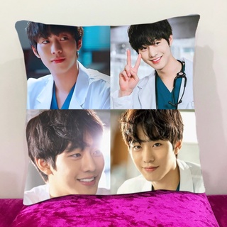 หมอนอิงสั่งทำ ใส่ได้4รูป หมอนอิงขนนุ่ม หมอนอิงโซฟา หมอนอิงในรถ หมอนอิง Cushions อันฮโยซอบ Ahn Hyo Seop