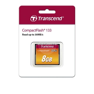 Transcend CompactFlash Card 8GB : Transcend รับประกัน 5 ปี - มีใบกำกับภาษี-TS8GCF133