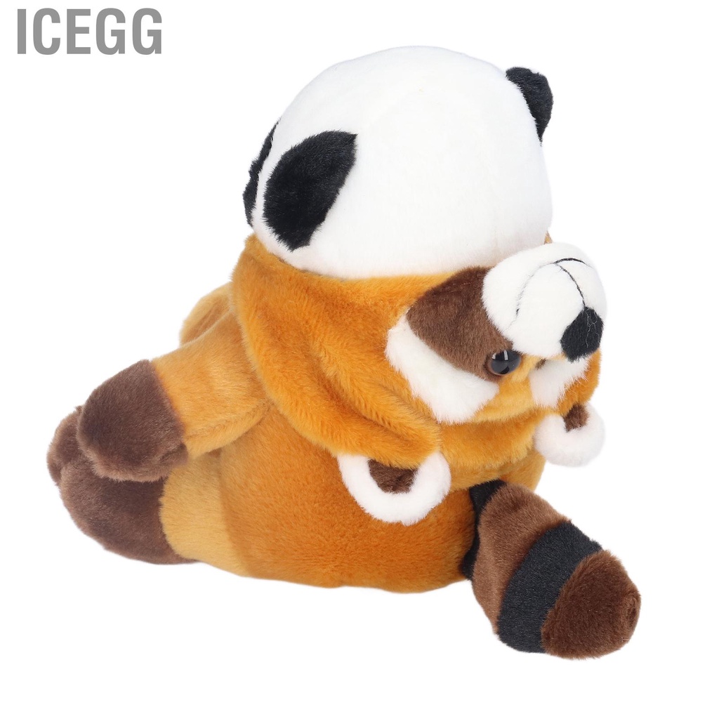 Icegg Panda Plush Toy Interesting Educational PP Cotton Filling Cute