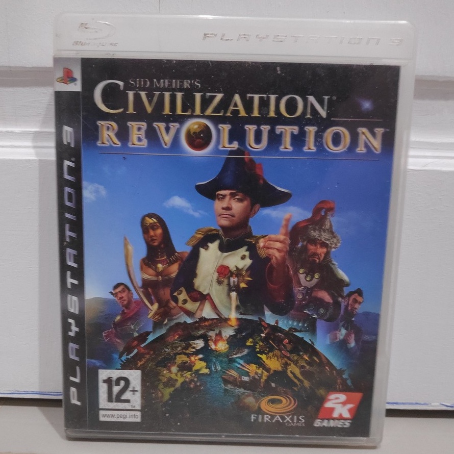 {ENGLISH} PS3 Civilization Revolution PS3 แผ่นเกม มือ 2 แผ่นสภาพดี playstation play station 3 ps 3 ps3 #0