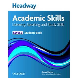 Se-ed (ซีเอ็ด) : หนังสือ Headway Academic Skills 3  Listening, Speaking and Study Skills  Students Book +Online