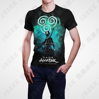 เสื้อยืดแขนสั้นลําลอง พิมพ์ลายการ์ตูนอนิเมะ Avatar The Last Airbender 3 มิติ แฟชั่นสําหรับผู้ชาย และผู้หญิง 2023