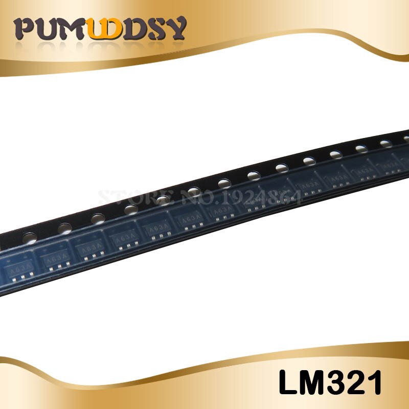 20PCS LM321MFX LM321MF LM321 A63A SOT-23-5 ใหม่เอี่ยม